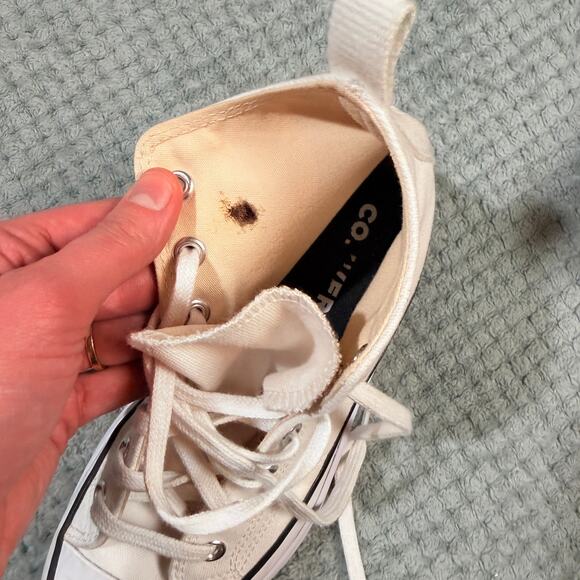 Converse Run Star Hike Platform High Top Wmns 6.5 platform Sneaker White - Picture 7 of 8